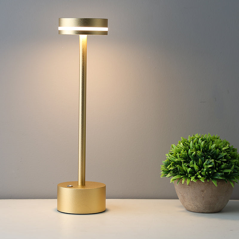 Luminara | Elegant Cordless Aluminum Table Lamp with Touch Control 9
