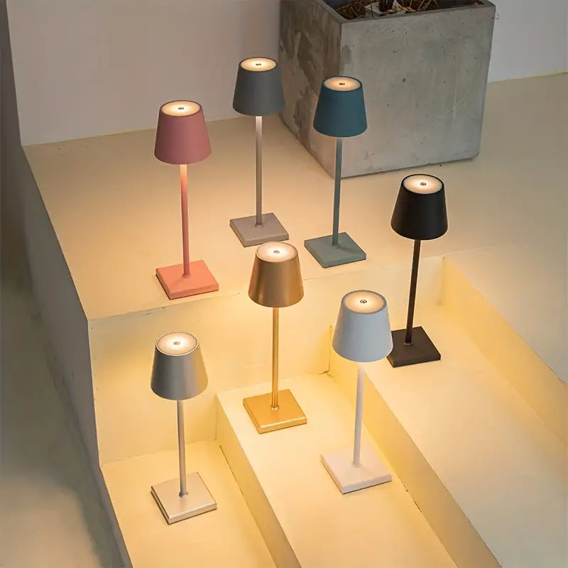 Luminara | Elegant Cordless Modern Table Lamp for Stylish Home Decor 7