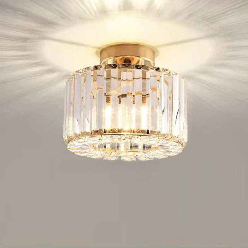 Luminara | Elegant Crystal LED Flush Mount Ceiling Light Fixture 5