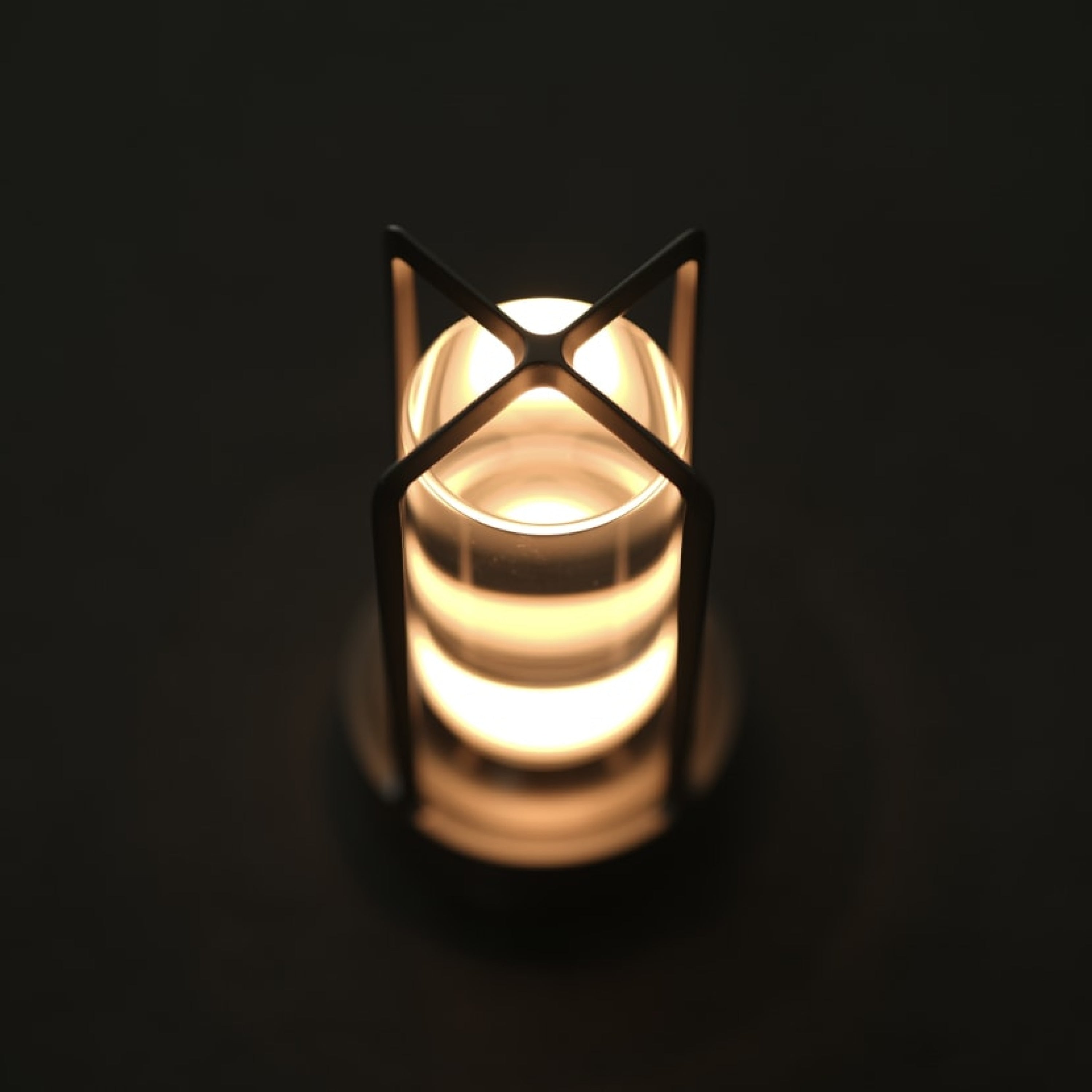 Luminara | Elegant Modern Aluminum Acrylic Table Lamp 4