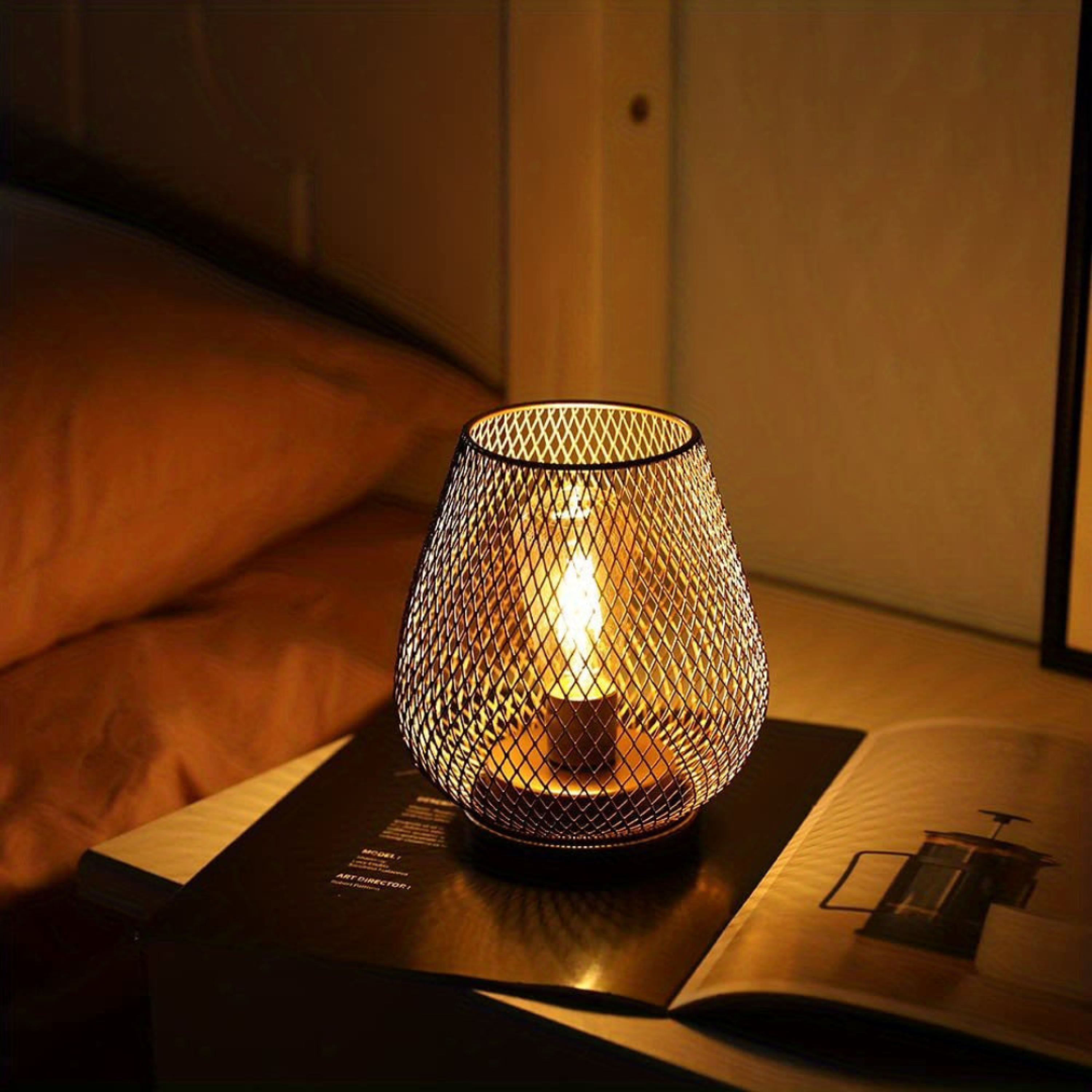Luminara | Elegant Modern Wireless LED Lantern for Indoor and Outdoor Use 7