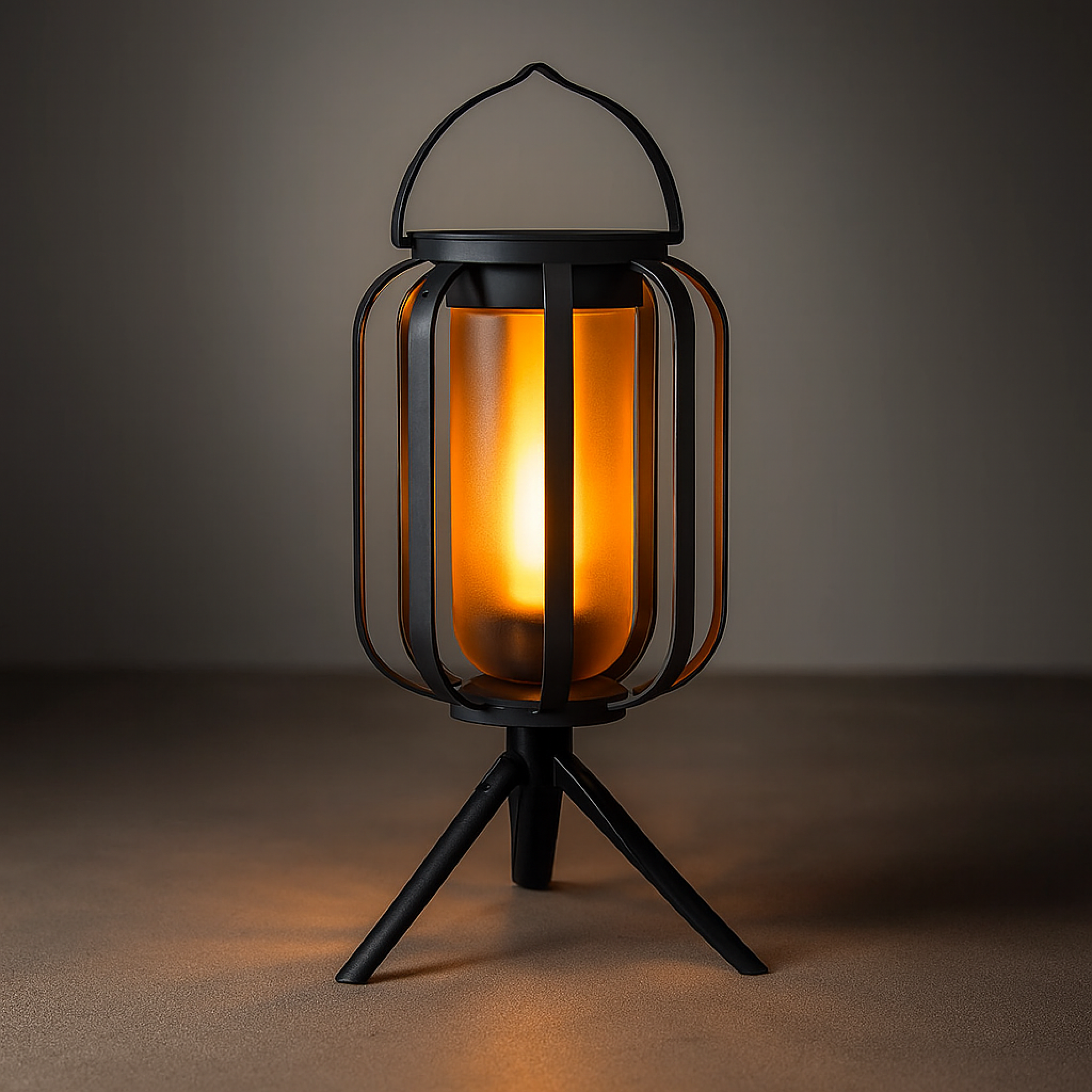 Luminara | Elegant Solar-Powered Flickering Outdoor Lantern 1