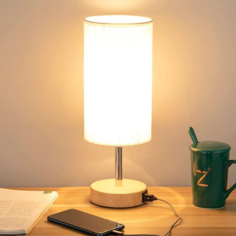Luminara | Modern Touch Control Dimmable Desk Lamp with USB Ports 1