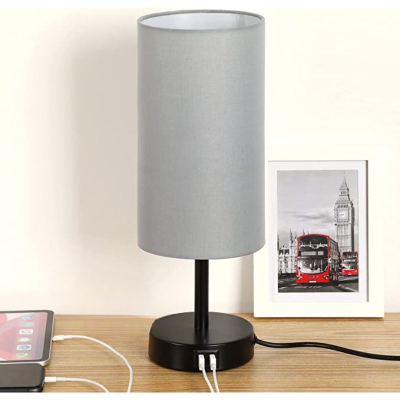 Luminara | Modern Touch Control Dimmable Desk Lamp with USB Ports 6