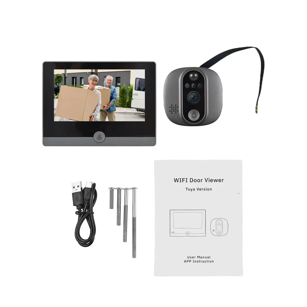 SmartCam Pro - WiFi Outdoor Camera with Night Vision