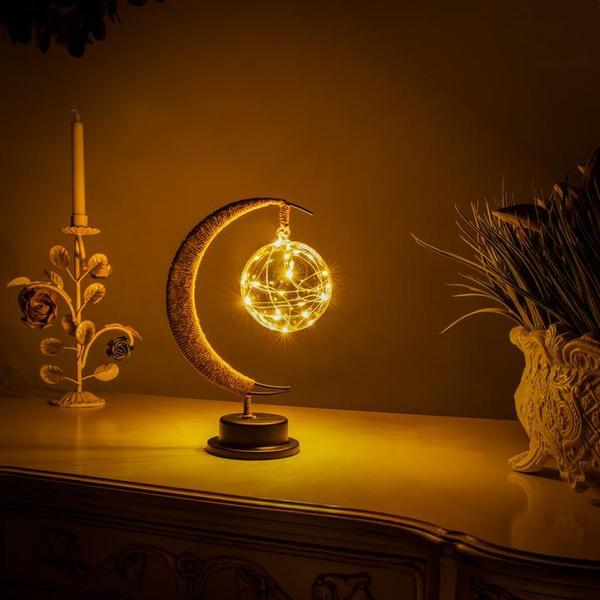 LunaGlow | Ambient Moonlight Lamp with Unique Half-Moon Design | Soft LED Glow for Enchanting Atmosphere 1