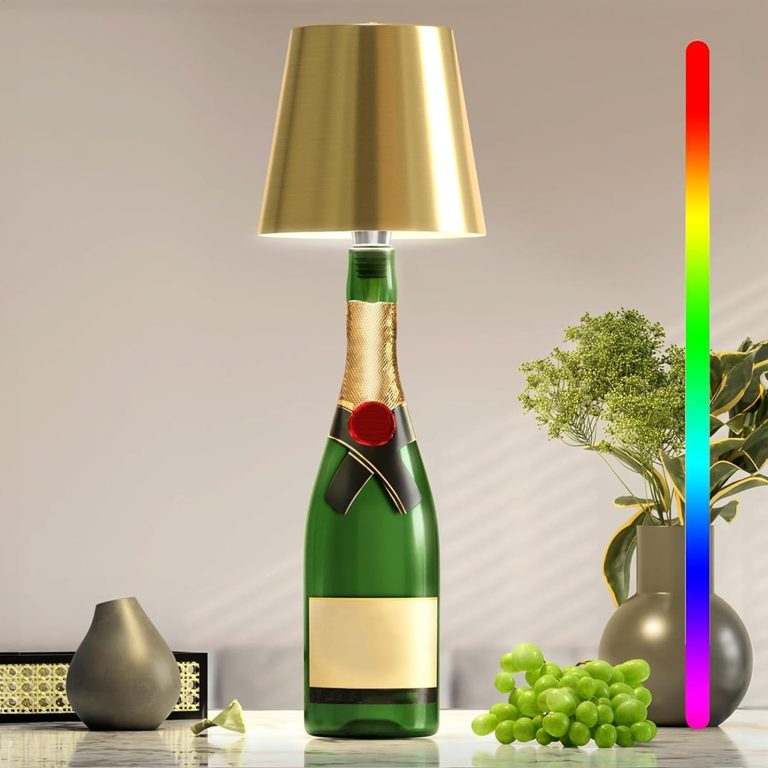 LunaGlow | Modern Versatile Touch-Control LED Bottle Lamp 12