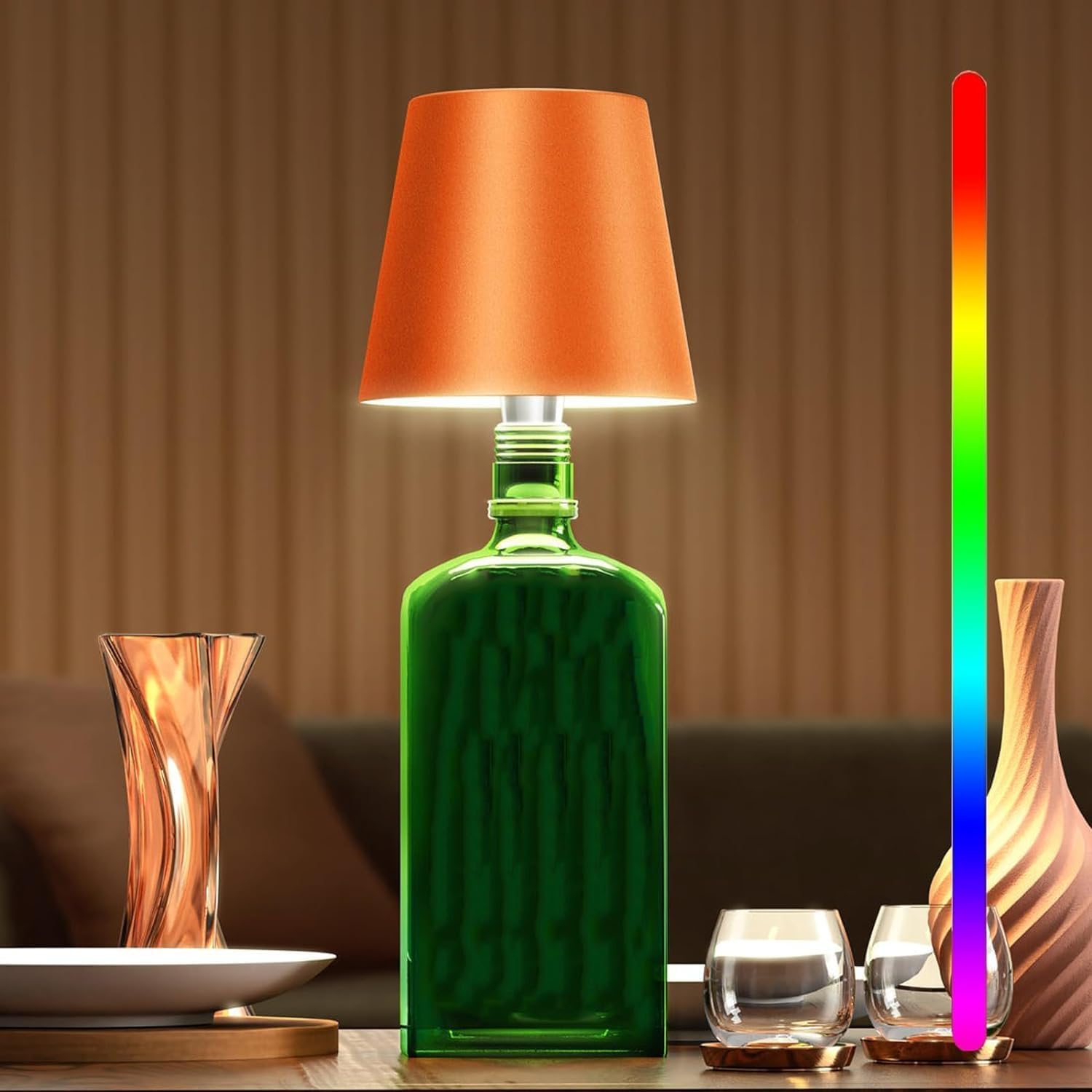 LunaGlow | Modern Versatile Touch-Control LED Bottle Lamp 13
