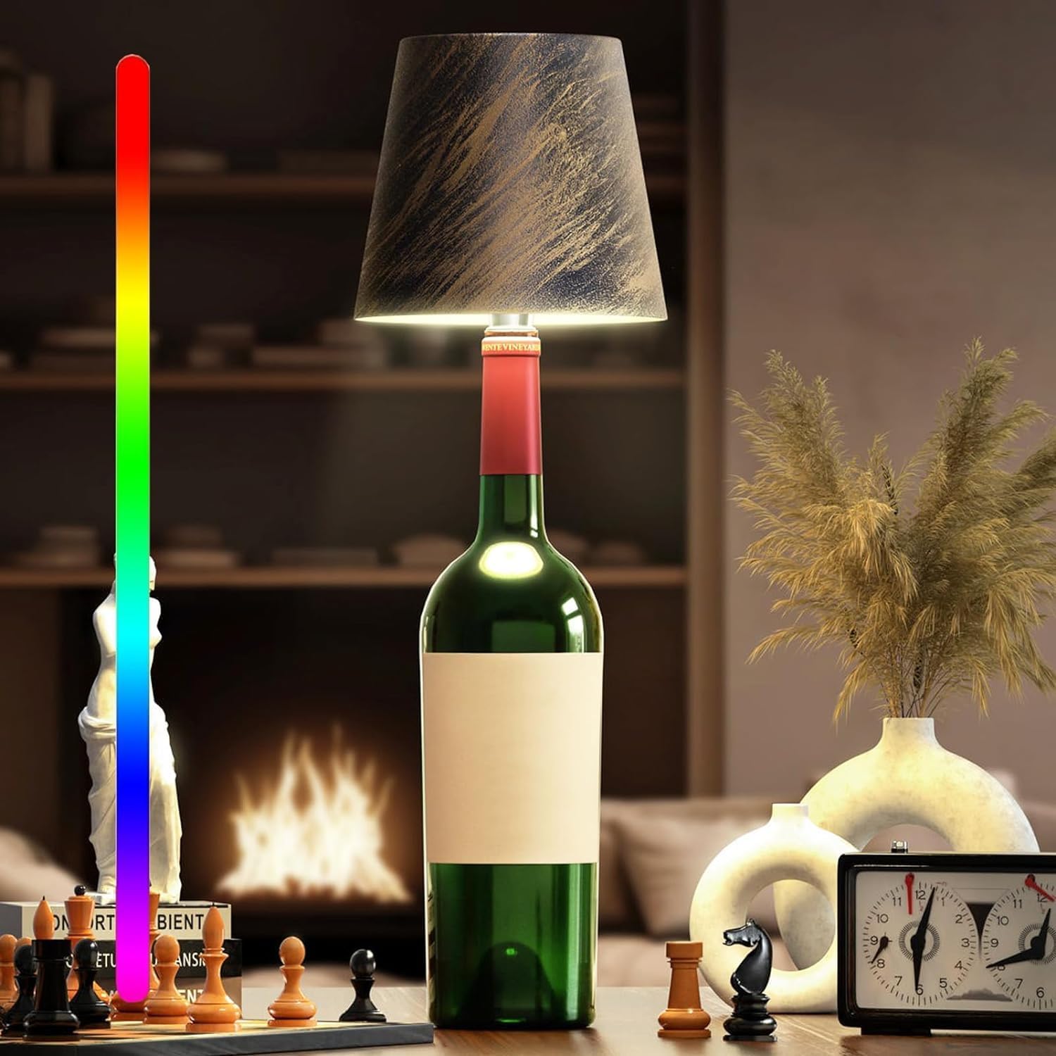 LunaGlow | Modern Versatile Touch-Control LED Bottle Lamp 9