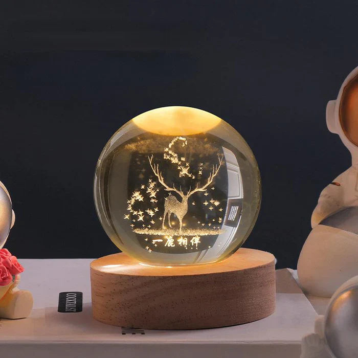 Lunarisphere | Enchanting Galaxy Lamp LED Night Light for Home Decor 7