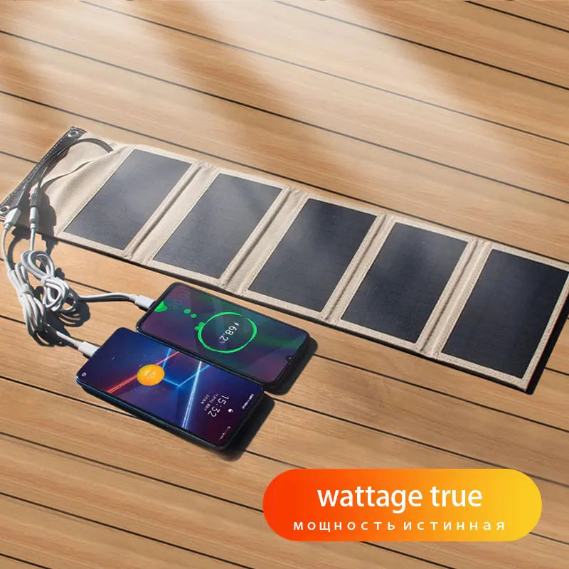 SolarFold - Foldable Solar Panel Powerbank Charger