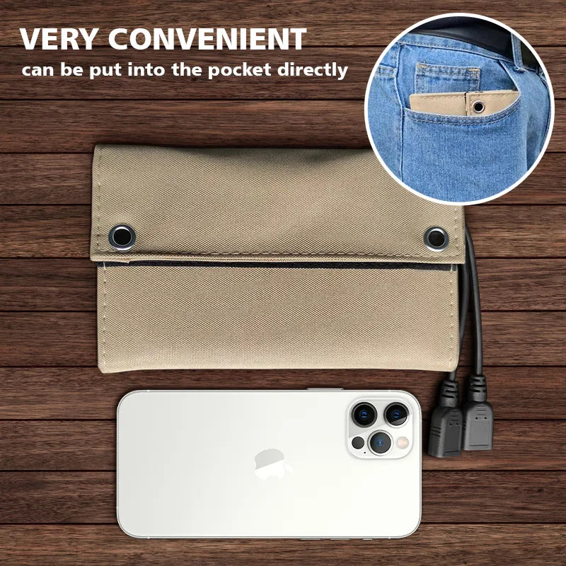 SolarFold - Foldable Solar Panel Powerbank Charger