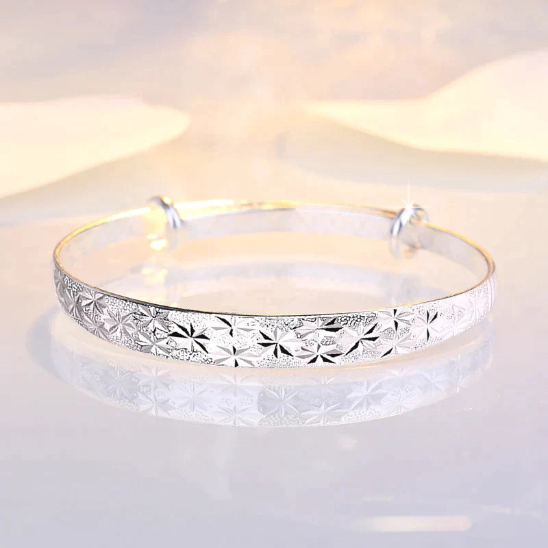 Silver Star - Adjustable Bracelet for Women