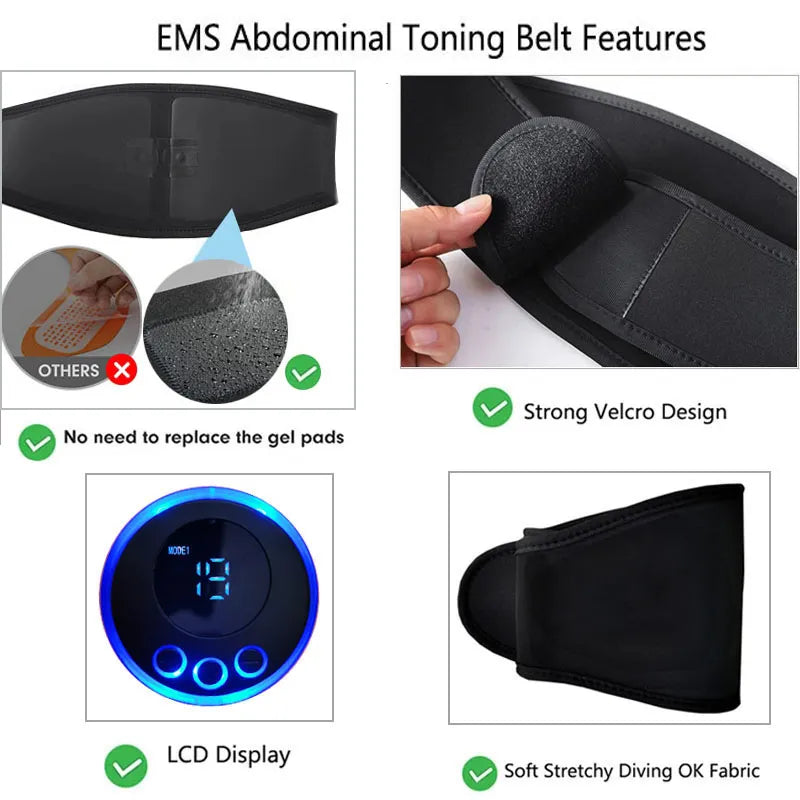 AbsFit EMS Abdominal Toning Trainer