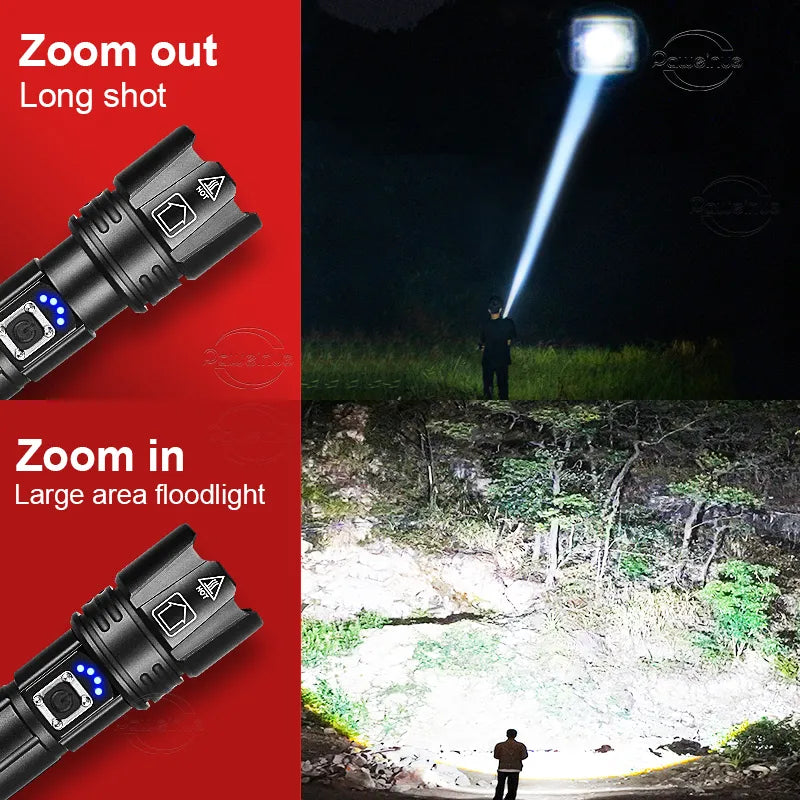 LumiBeam - Powerful Rechargeable LED Flashlight