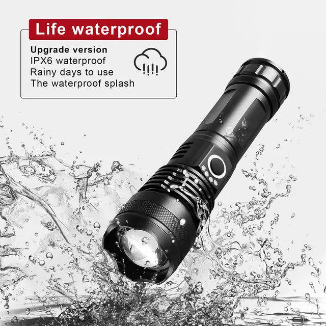 LumiBeam - Powerful Rechargeable LED Flashlight