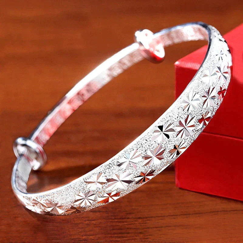 Silver Star - Adjustable Bracelet for Women