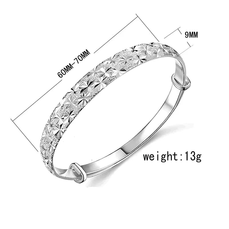 Silver Star - Adjustable Bracelet for Women