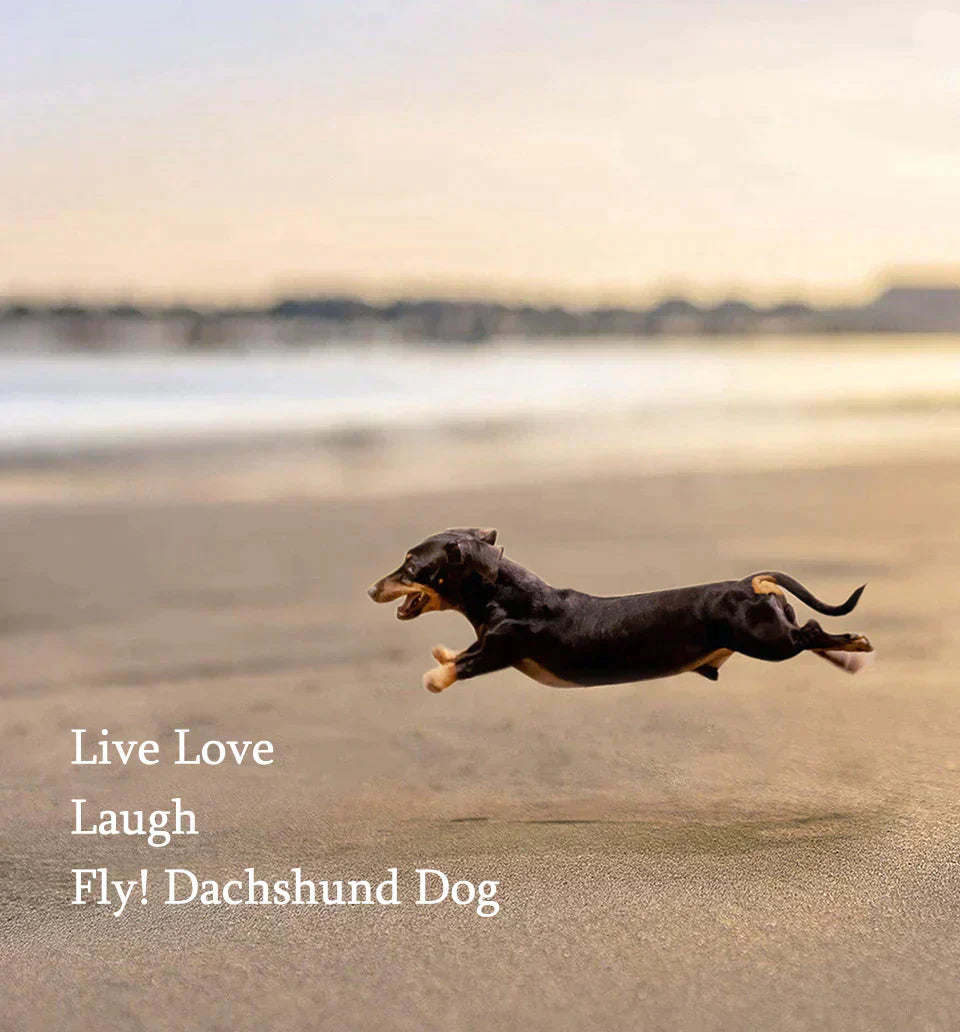Dachshund Ring - Adjustable Silver Ring for Dog Lovers