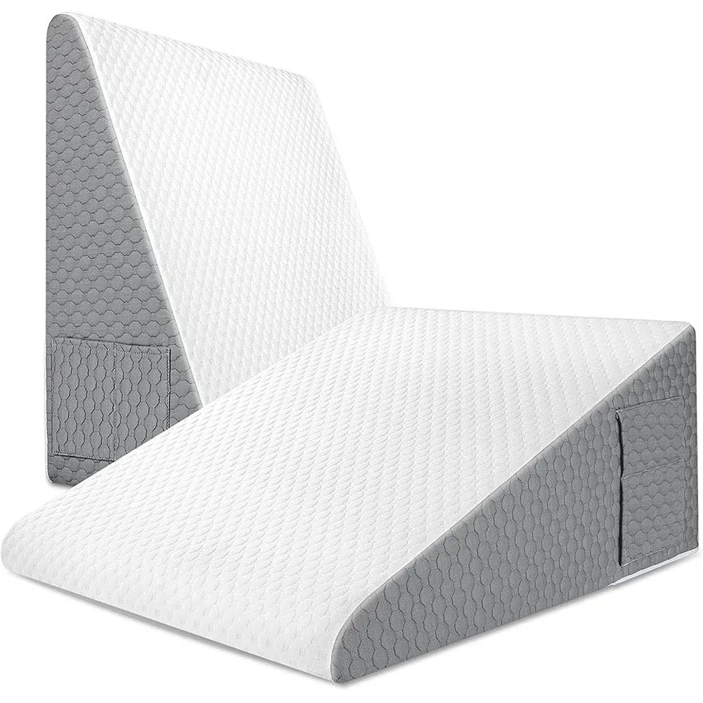 Maison Elmora | Ergonomic Triangular Foam Pillow with Dual-Layer Support | Optimal Comfort for Restful Sleep 4