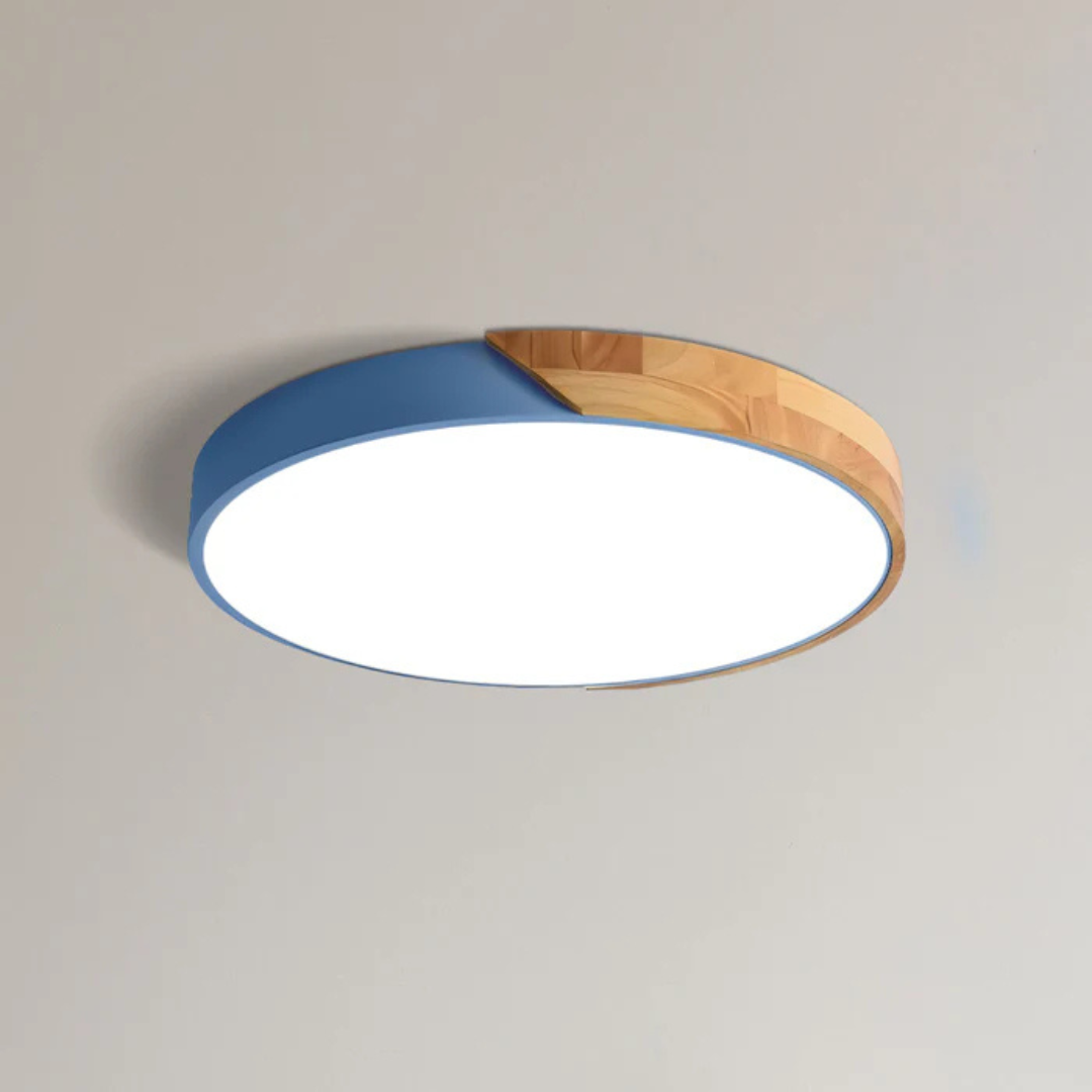 Maison Elmora | LED Ceiling Light with Natural Wood Finish | Elegant Scandinavian Design for Cozy Ambiance 17