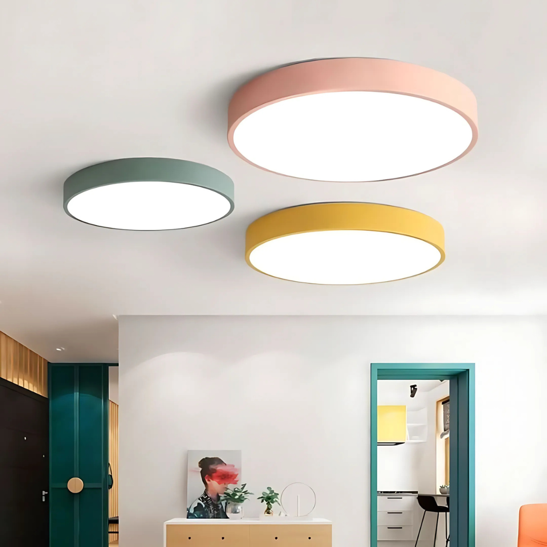 Maison Elmora | LED Ceiling Light with Natural Wood Finish | Elegant Scandinavian Design for Cozy Ambiance 2