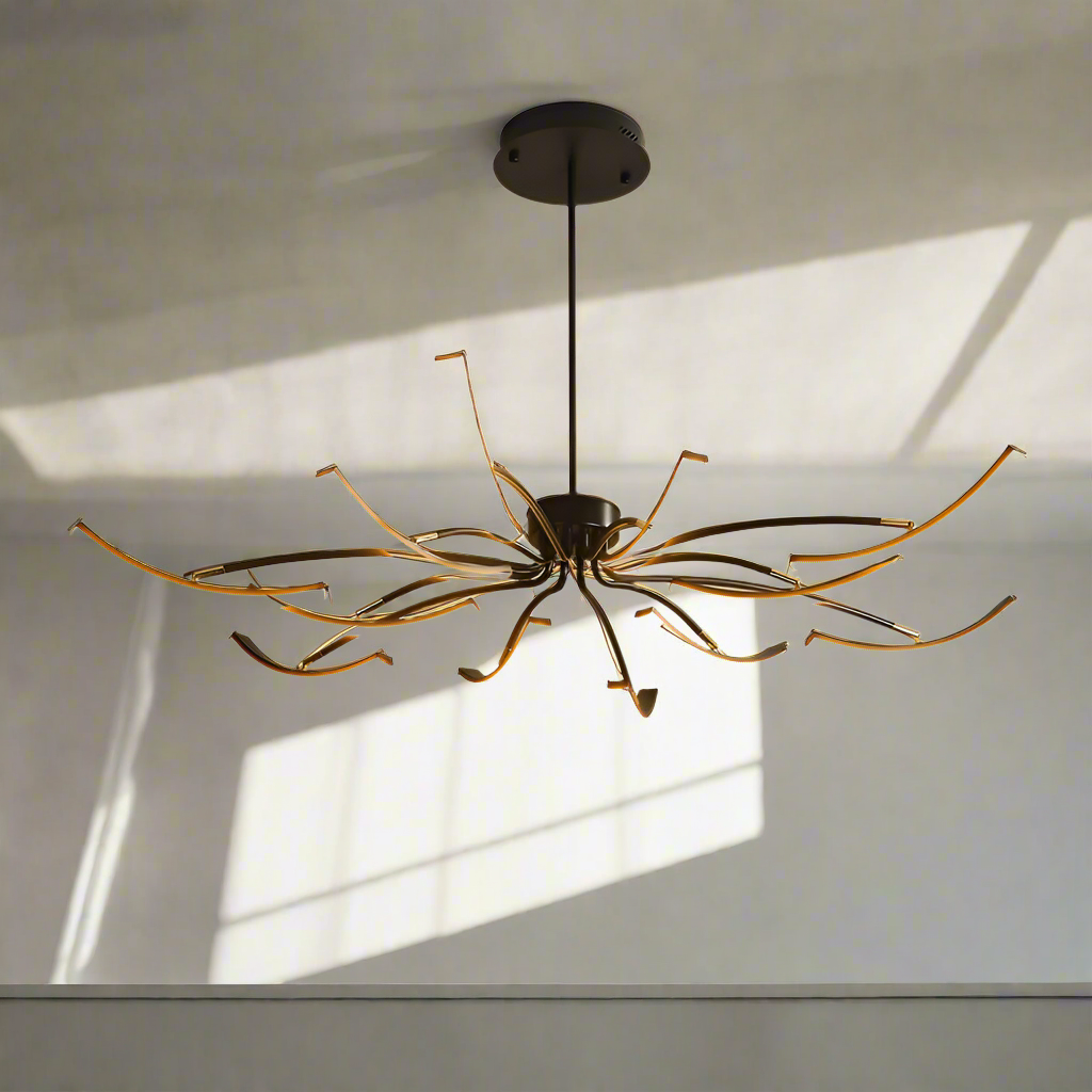 Maison Elmora | Modern Chandelier Light with Soft LED Glow | Elegant Design for Contemporary Spaces 4
