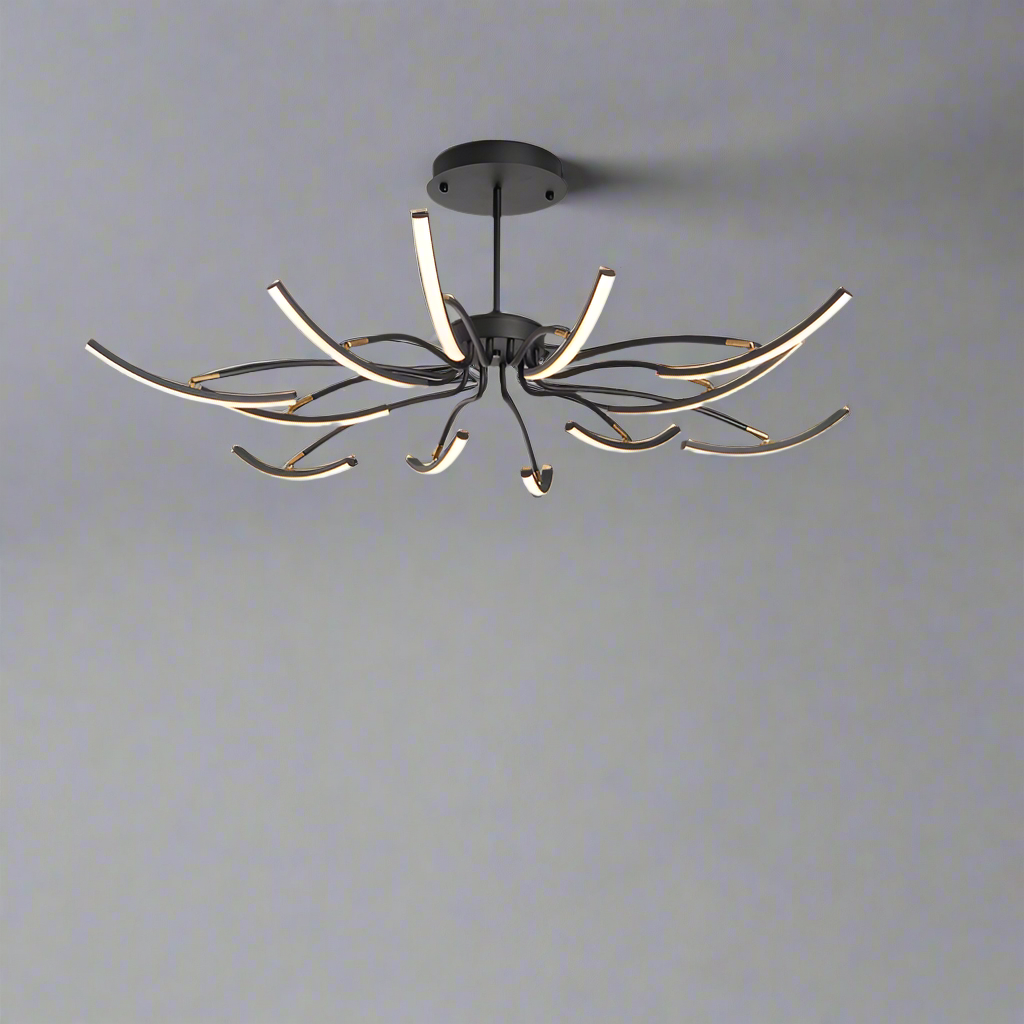 Maison Elmora | Modern Chandelier Light with Soft LED Glow | Elegant Design for Contemporary Spaces 7