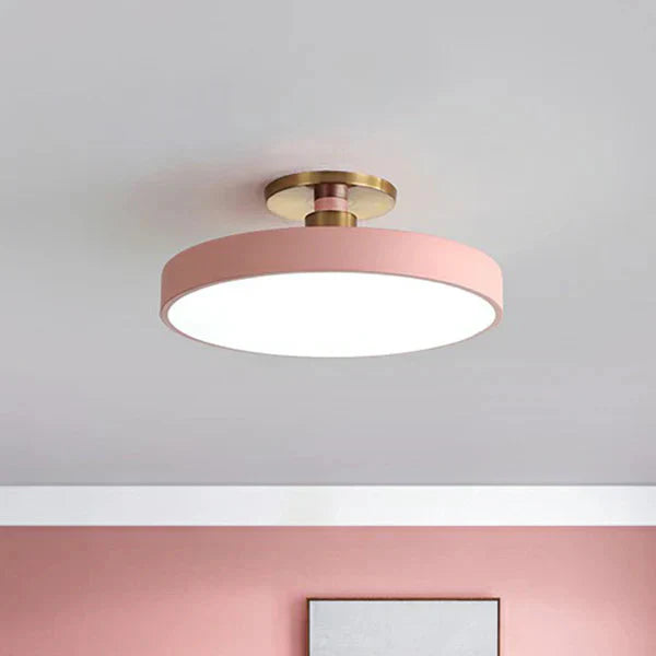 Maison Elmora | Round Ceiling Light with Eco-Friendly LED | Scandinavian Design for Modern Elegance 4