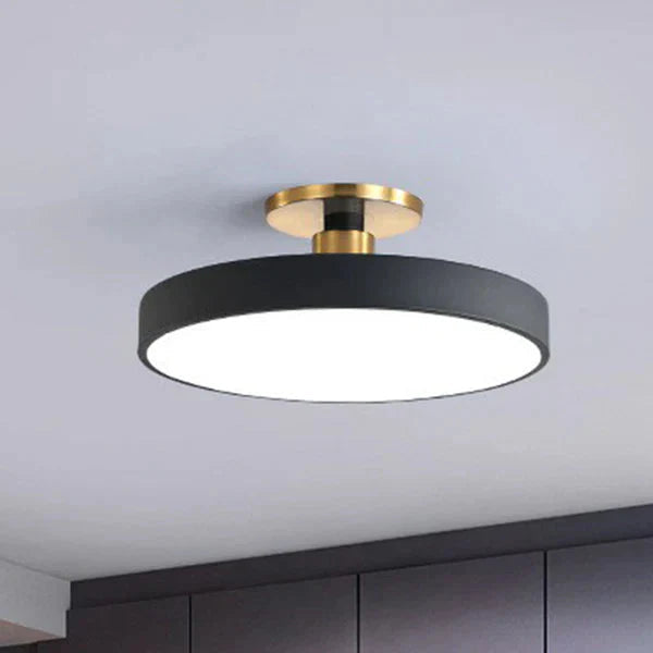 Maison Elmora | Round Ceiling Light with Eco-Friendly LED | Scandinavian Design for Modern Elegance 6