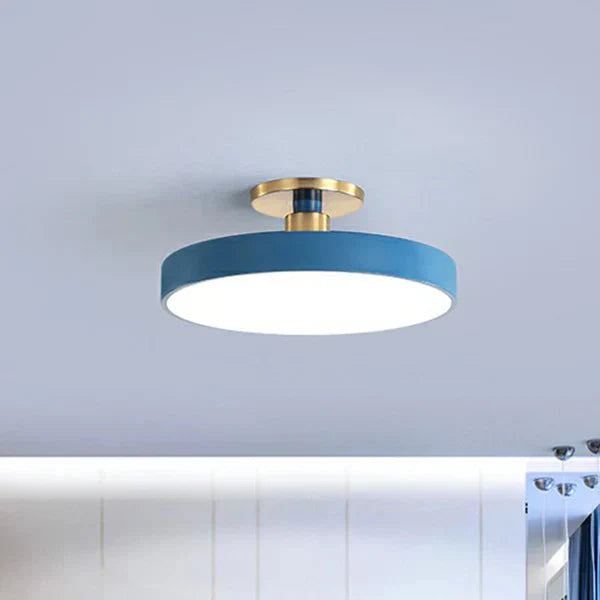 Maison Elmora | Round Ceiling Light with Eco-Friendly LED | Scandinavian Design for Modern Elegance 7