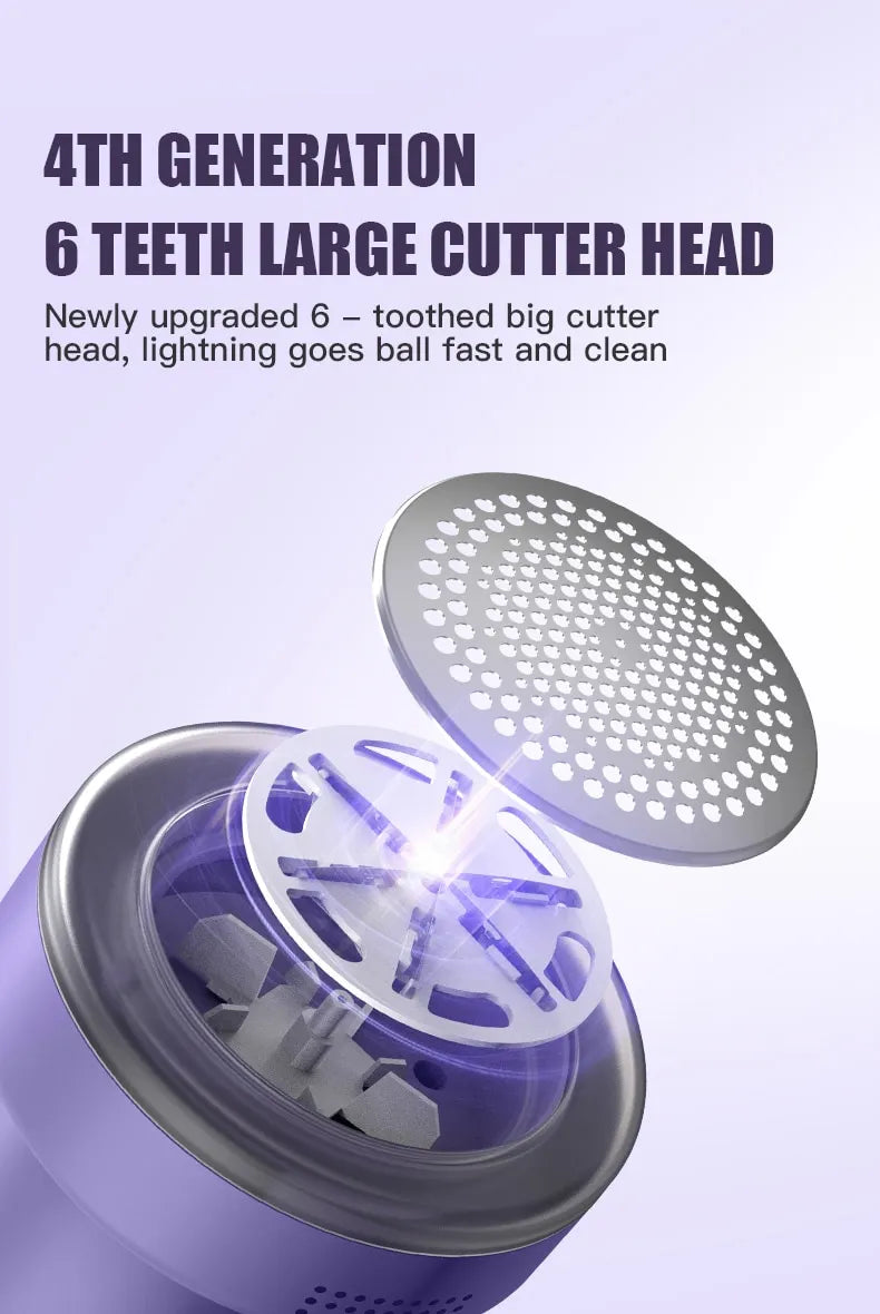 FluffEase Remover - Rechargeable Electric Lint Remover for Clothes