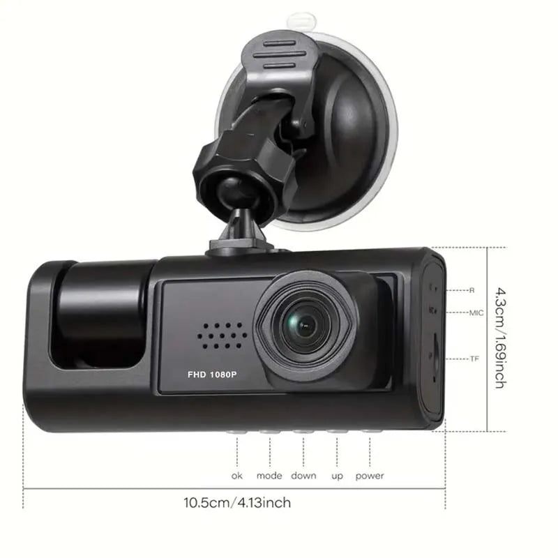 VisionPro - Dashcam with Night Vision & IR Tech