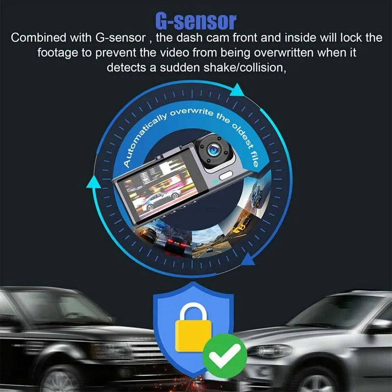 VisionPro - Dashcam with Night Vision & IR Tech