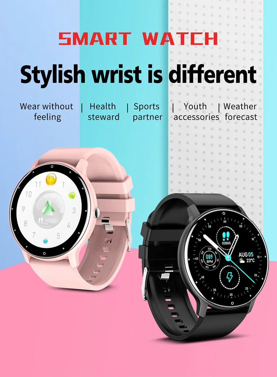 ActiveTrack Smartwatch - Stylish Fitness Tracker for Performance