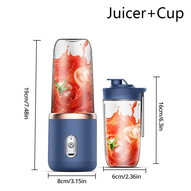 BlendMaster Portable - Cordless Personal Blender for Smoothies and Shakes