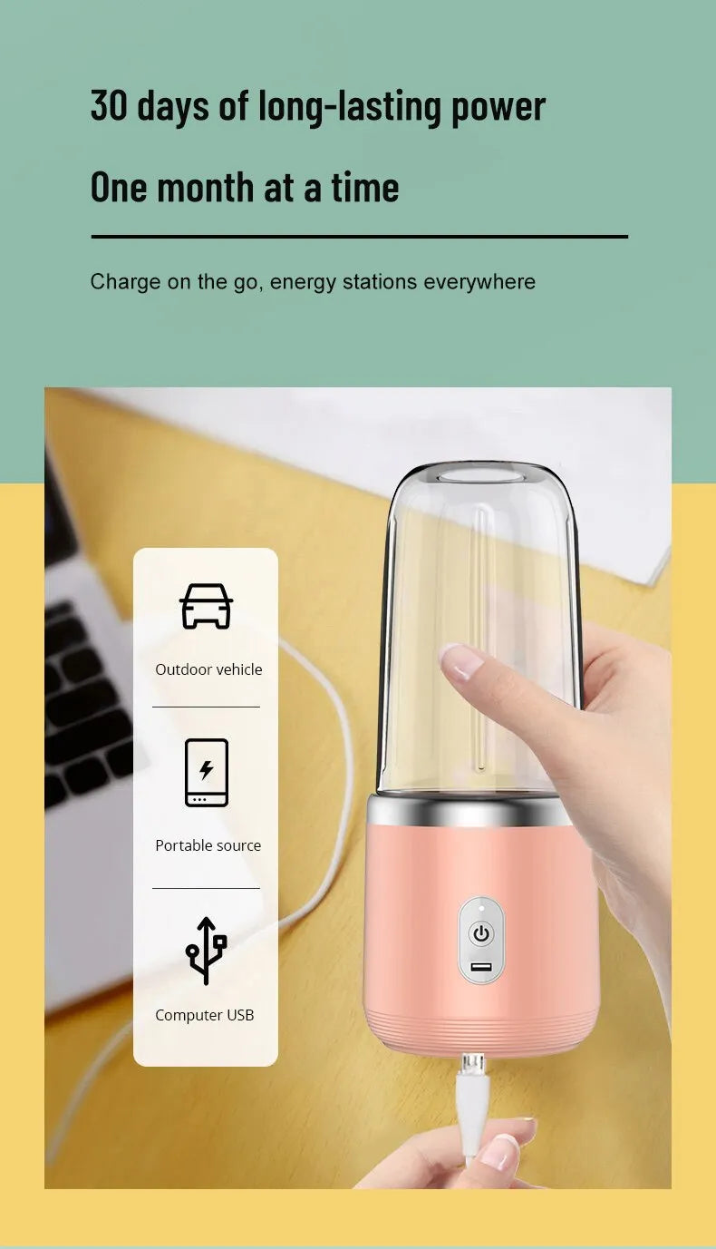 BlendMaster Portable - Cordless Personal Blender for Smoothies and Shakes