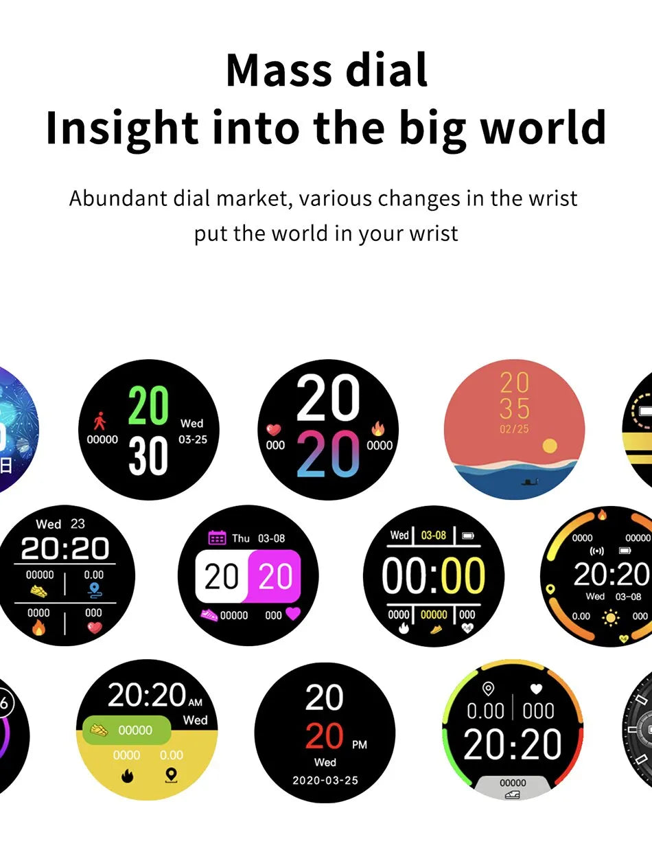 ActiveTrack Smartwatch - Stylish Fitness Tracker for Performance