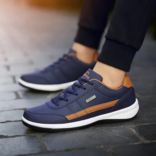 Men's Casual Comfort Sneakers - Supportive Stylish Trainers for All-Day Wear 2