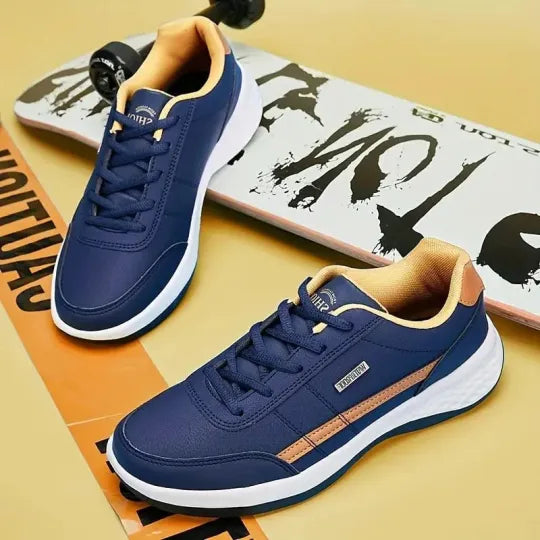 Men's Casual Comfort Sneakers - Supportive Stylish Trainers for All-Day Wear 3