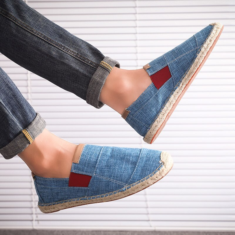 Men's Casual Summer Espadrilles - Breathable Comfort Footwear for Laid-Back Style 1