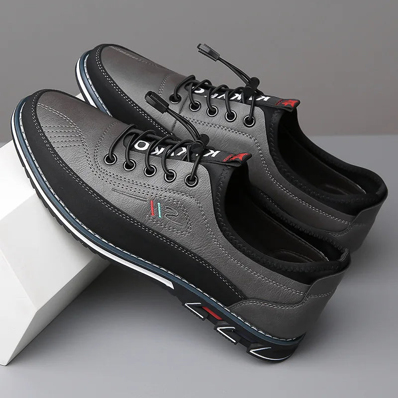 Men's Elegant Leather Shoes - Comfortable Footwear for Formal and Casual Occasions 4