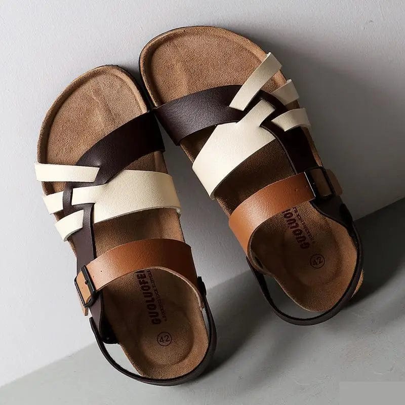 Men's Leather Sandals - Stylish Comfort Footwear for Everyday Adventures 6