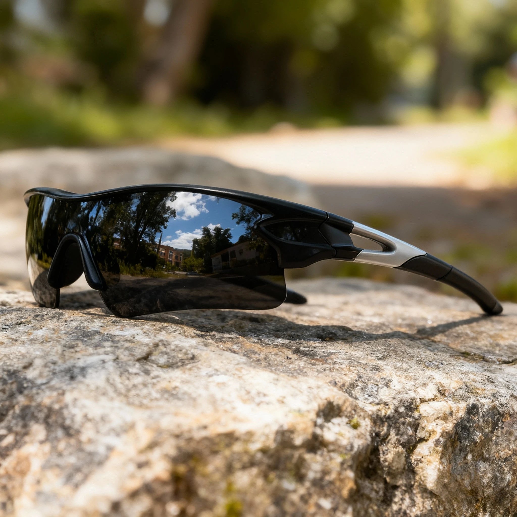 Men's Lightweight Running Sunglasses - UV Protection Sports Glasses for Active Lifestyles 4