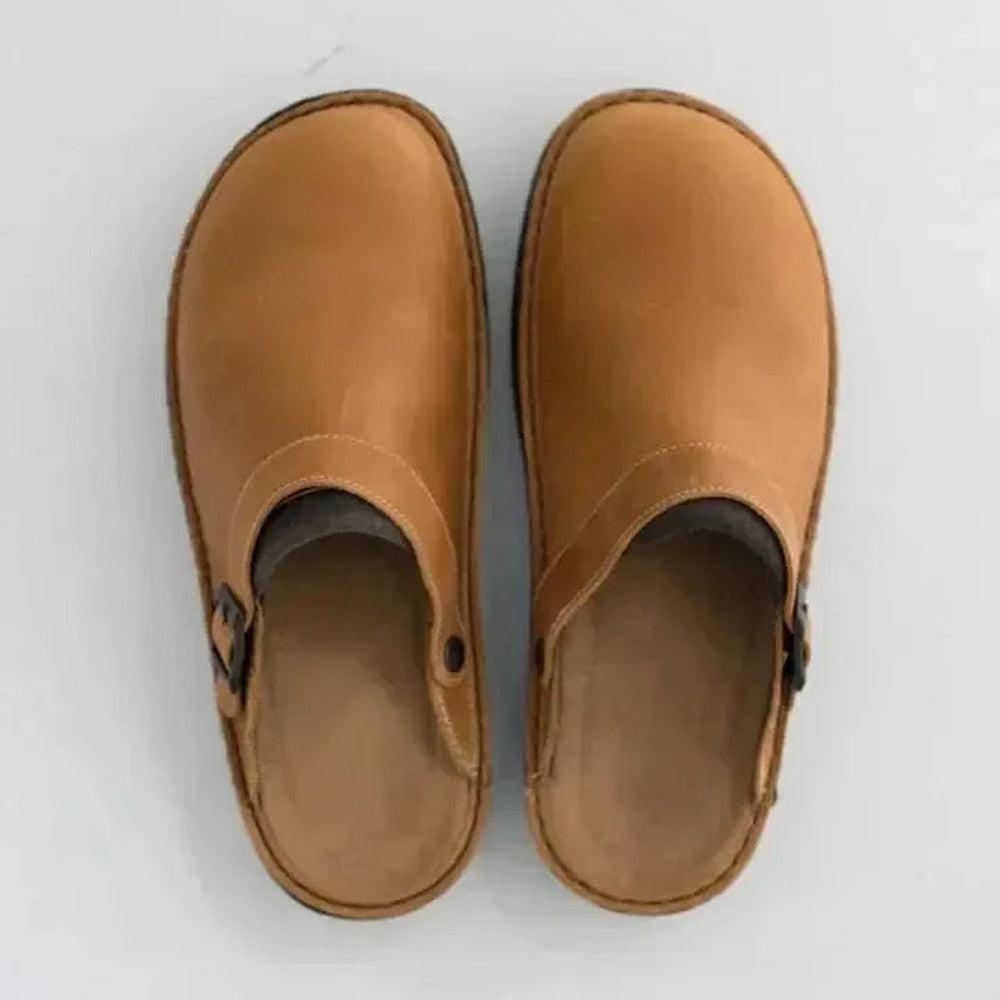 Men's Rustic Slip-On Clogs - Comfortable and Durable Everyday Footwear 2