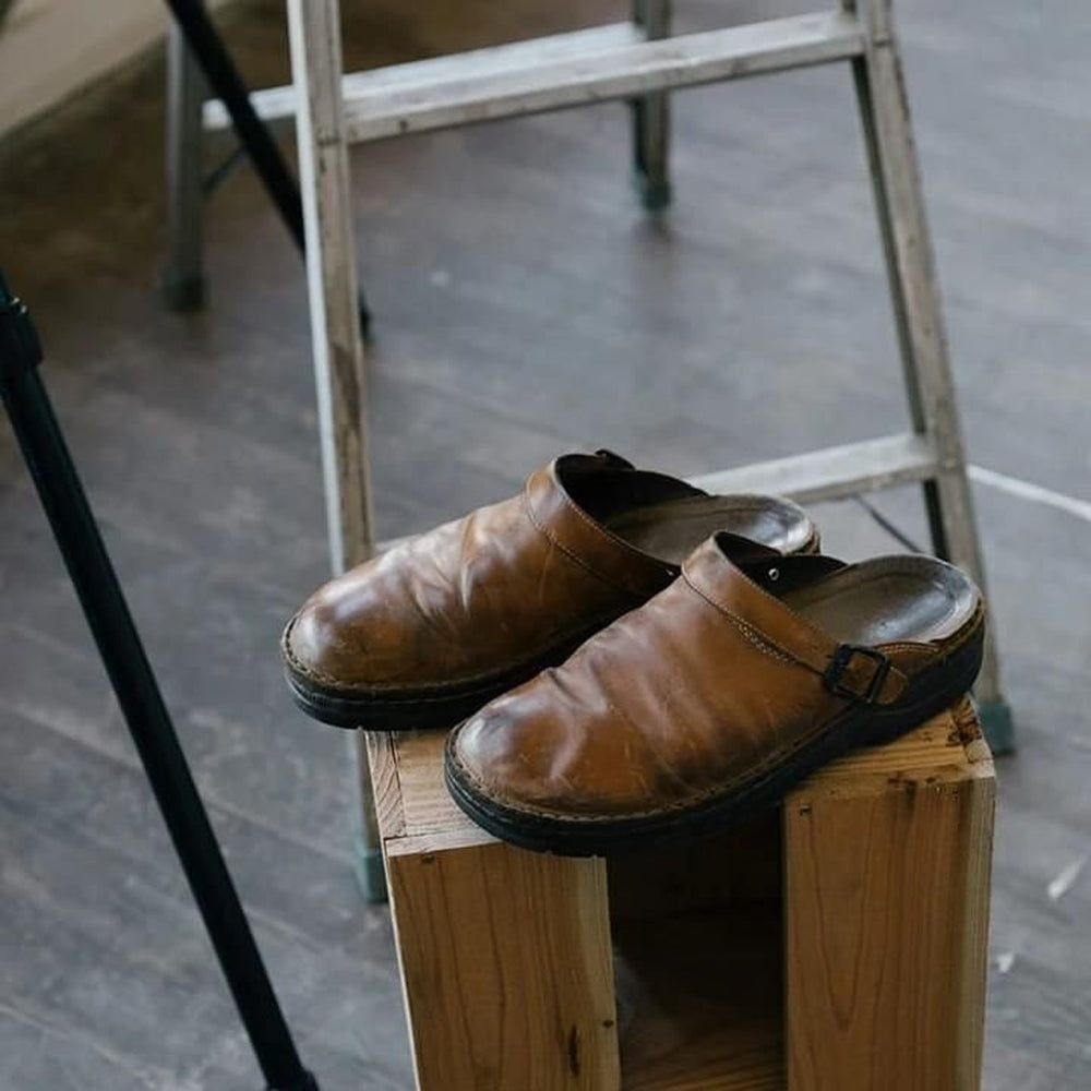 Men's Rustic Slip-On Clogs - Comfortable and Durable Everyday Footwear 3