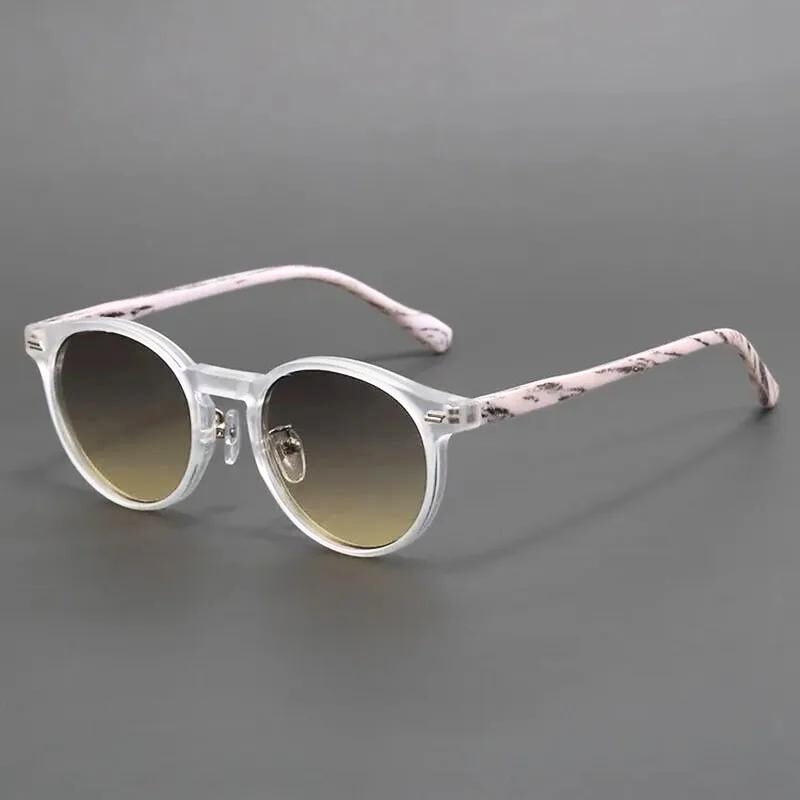 Men's Stylish Sunglasses - Lightweight Imitation Wood Frame with Full UV Protection 4