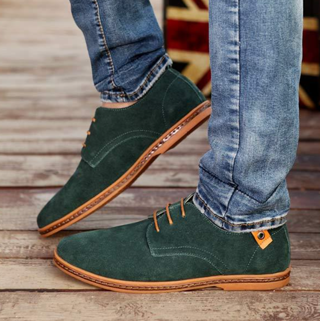 Men's Vegan Leather Shoes - Stylish Comfortable Footwear for Formal and Casual Occasions 1