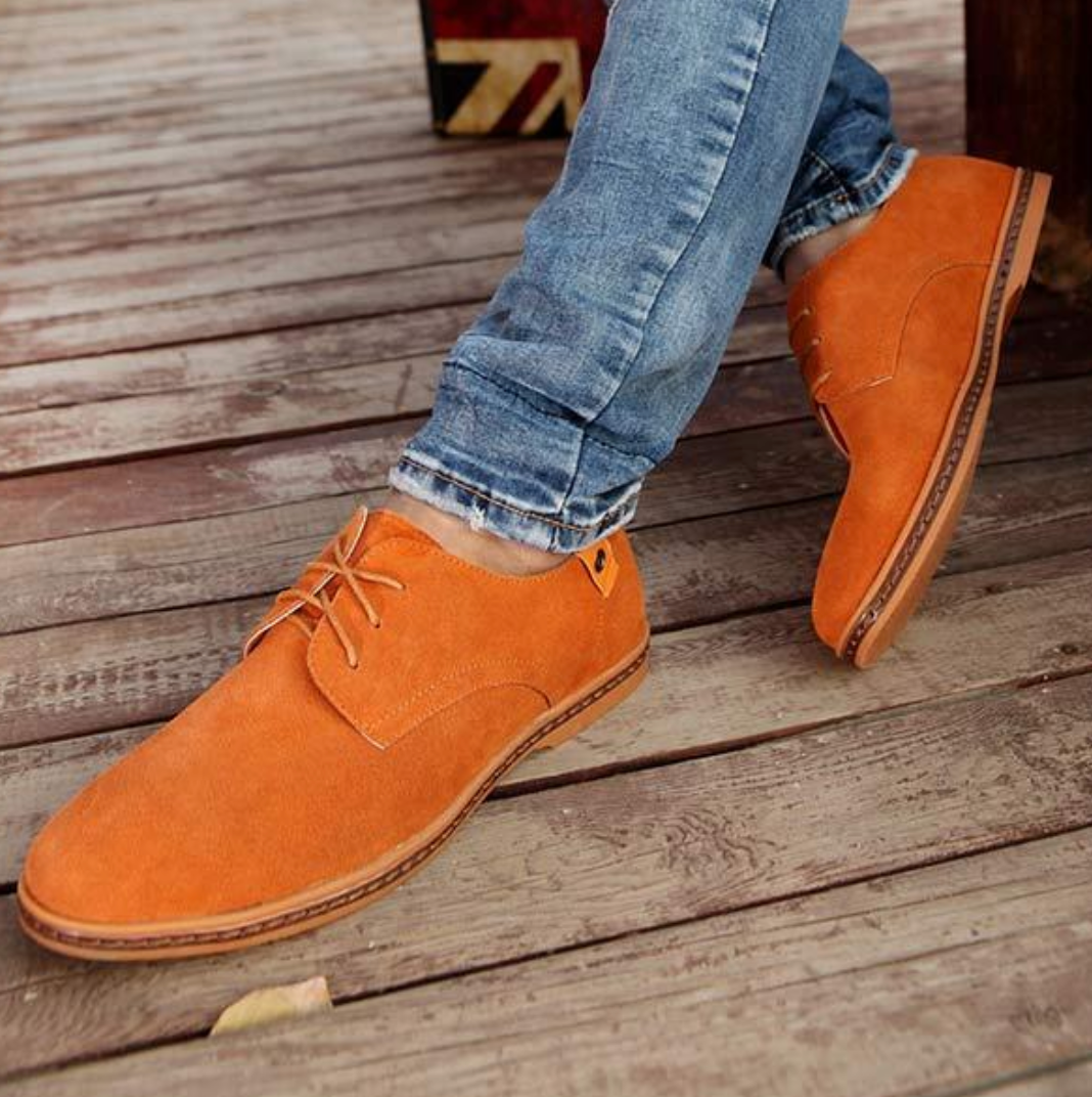 Men's Vegan Leather Shoes - Stylish Comfortable Footwear for Formal and Casual Occasions 2