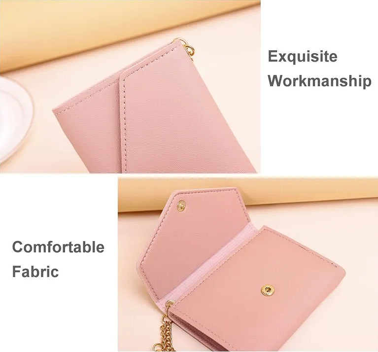 MiniPouch - Elegant Compact Wallet with Tassel Charm